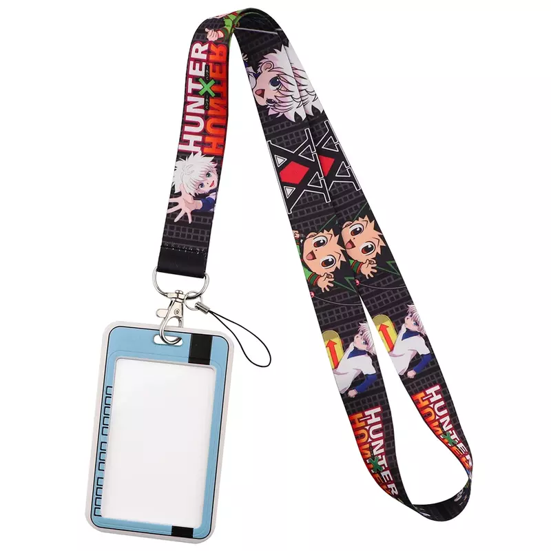HUNTER×HUNTER Neck Strap Lanyard for Keys Keychain Badge Holder ID Credit Card Pass Hang Rope Mobile Phone Charm Accessories