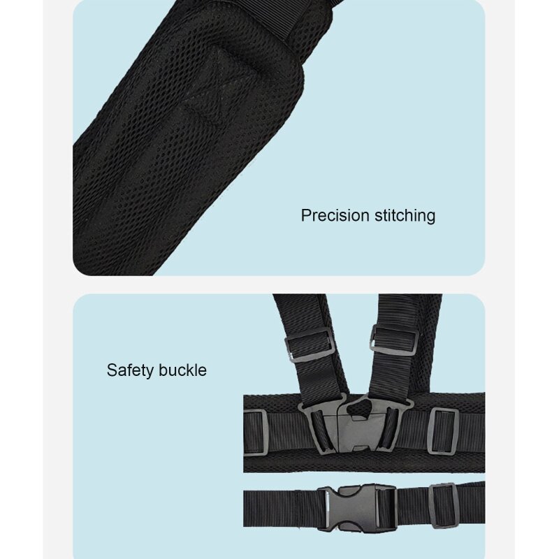 Imbracatura universale per cintura sicurezza per per bambini con striscia riflettente per bambini