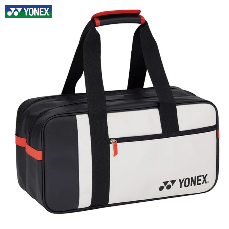 YONEX High-quality And Durable Badminton Racket Sports Bag PU Racket Sports Tennis Bag Large Capacity 2-piece Racket Set Unisex