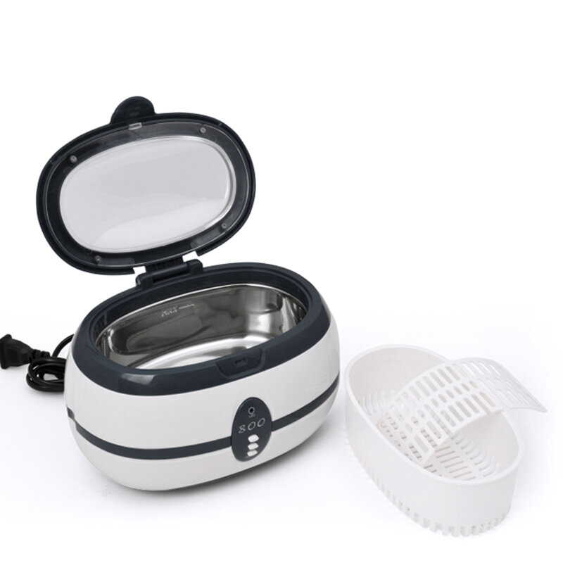 Limpiador Ultra sónico para baño, máquina de limpieza ultrasónica con placa de circuito, joyería, reloj, gafas, maquinilla de afeitar