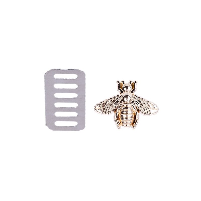DIY 핸드백 공예 메신저 숄더백을 위한 금속 꿀벌 가방 장식 하드웨어