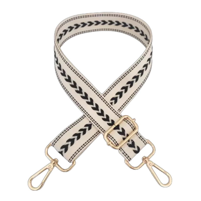 Tas bahu 3.8cm, tali dapat diatur untuk selempang Messenger tas bahu aksesori tali tas tangan