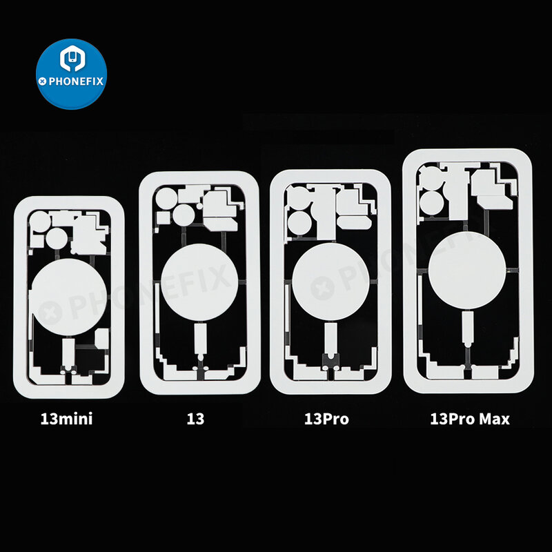 M-Triangel Laser Protect Mold Back Cover Physical Drawing Guard Mold Protect for iPhone 8 -14 Pro Max TBK Laser Separate Machine