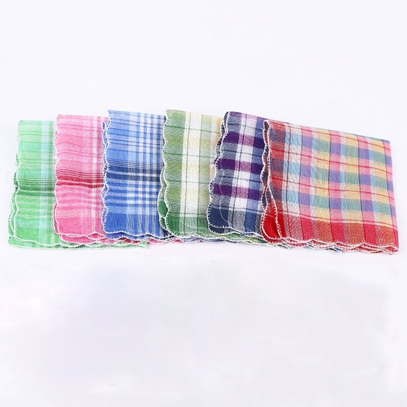 Pañuelo liso 28x28cm para uso informal para adultos, paño bolsillo, pañuelo cuadrado y transpirable, toalla para 5