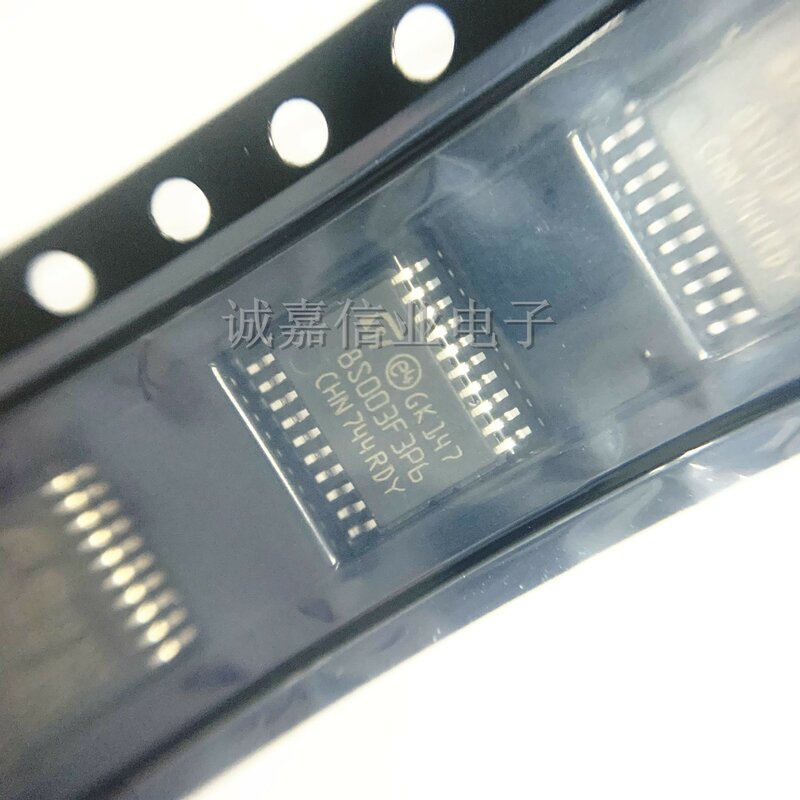 Microcontroladores de 8 bits STM8S003F3P6TR, TSSOP-20, línea de valor MCU de 8 bits, Flash de 8kB, 16MHz, EE, 10 Uds./lote