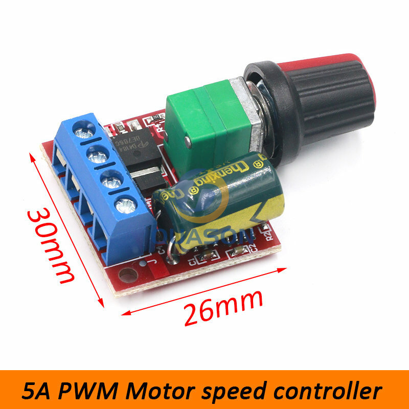 Controlador de velocidade de motor, controlador de velocidade de baixa tensão para motor pwm 1.8v-35v 2a 3a 5a 10a 30w 80w 90w módulo de acionamento ajustável pwm