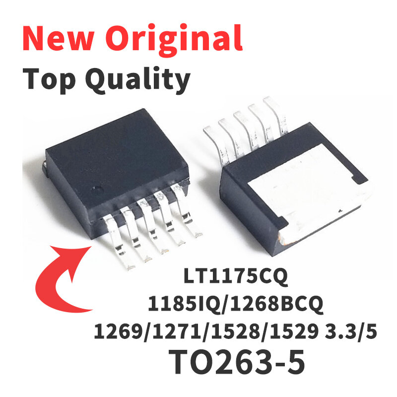 1 pezzo LT1175CQ LT1185IQ LT1268BCQ LT1269 LT1271 LT1528 LT1529 3.3/5 TO263-5 Chip IC originale nuovo