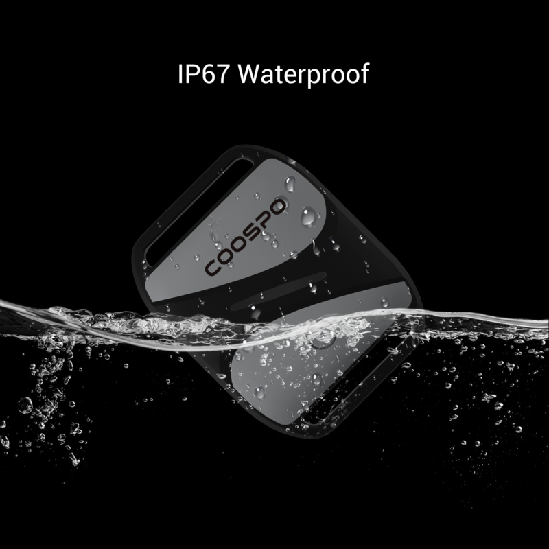 Cookospo-防水心拍数モニター,Garmin Wahooサイクルコンピューター用,Bluetooth 5.0付きhw807
