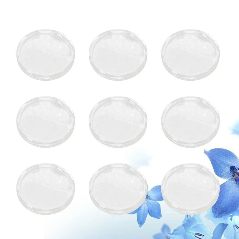 50PCS 28mm Coin Collection Protection Box Coin Box Crystal Transparent Small Size Round Box
