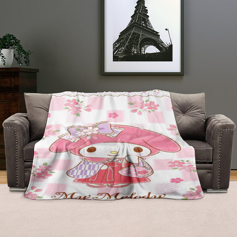 بطانية أريكة كرتونية مخصصة ، ملاءة سرير بشفة كاواي ، غطاء بحجم كبير ، دافئ ، هدية مكتب ، جديد