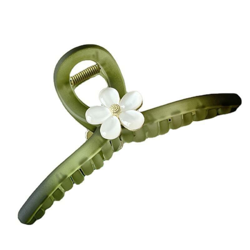 Elegante Flower Clip para Mulheres, Fácil de Usar, Acessório de Cabelo Elegante, Tendência do Cabelo Mais Quente, Sofisticado Flower Clip, 1 a 10Pcs