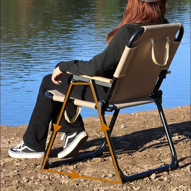 เก้าอี้แคมป์ปิ้งพับได้พกพาได้, เก้าอี้ปิกนิกผ้าอ๊อกซ์ฟอร์ดสำหรับตกปลา