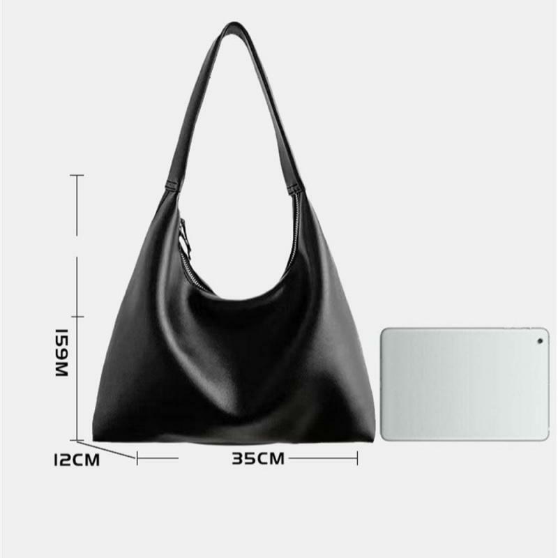 Вместительная сумка-тоут на одно плечо для женщин, прочная и водонепроницаемая портативная дамская сумочка на плечо