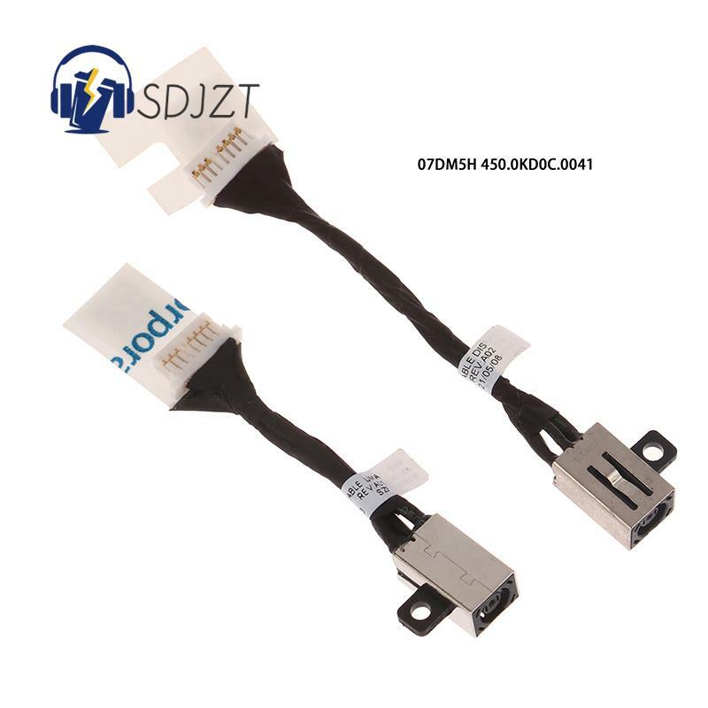 Cable flexible de carga para portátil Latitude 3410, 3510, E3510, E3410, 07DM5H, 0N8R4T, conector de alimentación de CC