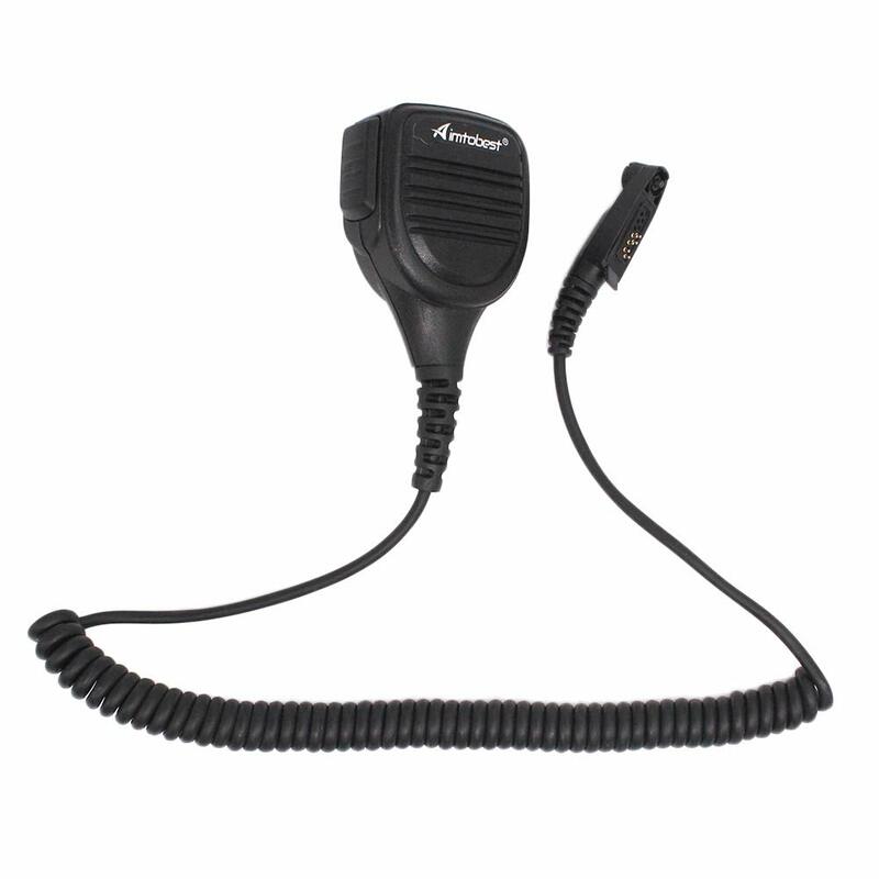 13PIN PTT RSM Mikrofon Speaker Jarak Jauh Cocok untuk Ponsel Pintar RugGear RG725 RG530 Walkie Talkie dengan Jack Audio 3.5Mm