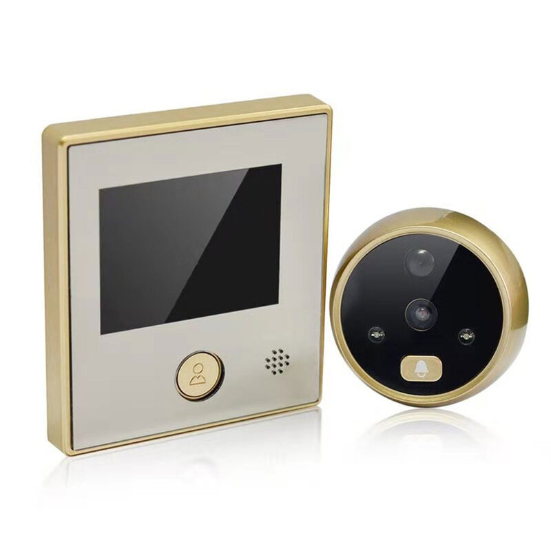 4.3Inch LCD Display  Build-in Battery  Video Door Phone Long Time Standby HD Visual Doorbell Peephole Viewer