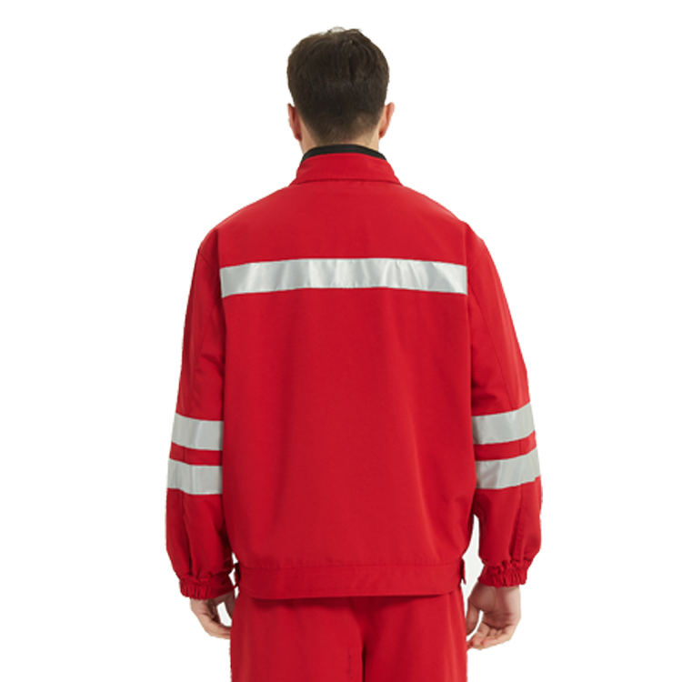 Protector de trabajo resistente a altas temperaturas, ignífugo, resistente al corte, seguridad corporal, tienda y trabajo, ropa de soldadura