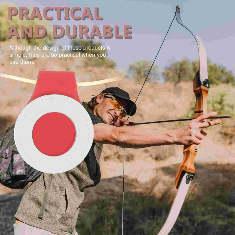 7 Stück Schleuder Ziels piel Unterhaltung Ziele Outdoor-Trainings zubehör wettbewerbs fähige Praxis Faser dicke Luft