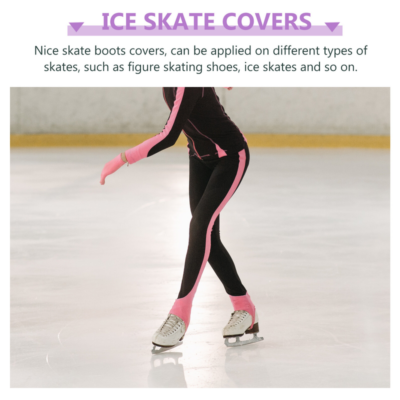 Skate Covers scarponi da pattinaggio artistico pattini professionali forniture per il ghiaccio scarpe protettive per bambini tenere al caldo