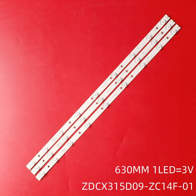 แถบไฟแบ็คไลท์ LED สำหรับ ZDCX315D09-ZC14F-01 303CX315034 Izumi TLE32D190B BBK 32LEM-1005/32LEM-1010 T2C/T2C LED-3230 LED-3238