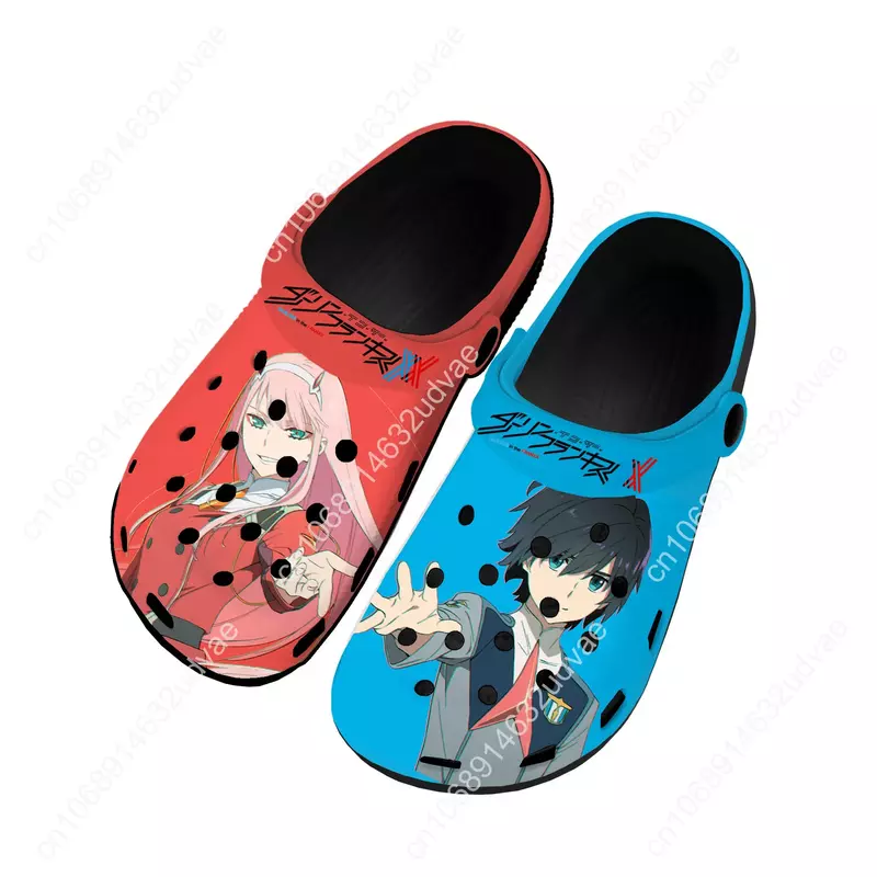 DARLING In The FRANXX Home Clogs Custom Water Shoes Mens Womens Teenager Shoe Garden Clog Breathable Beach Hole Slippers
