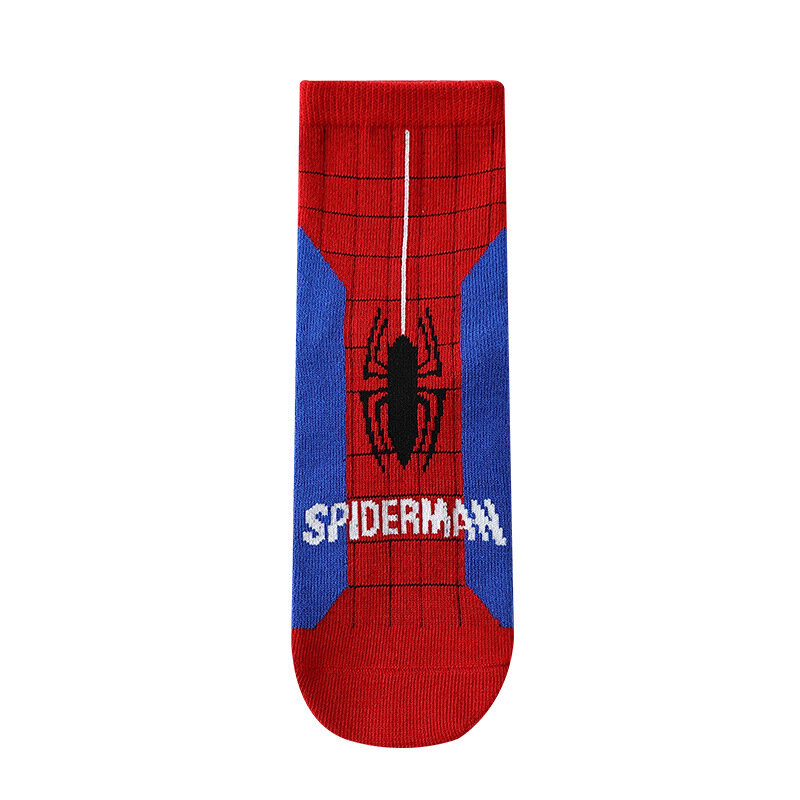 Детские хлопковые носки «Человек-паук», на возраст 0-12 лет
