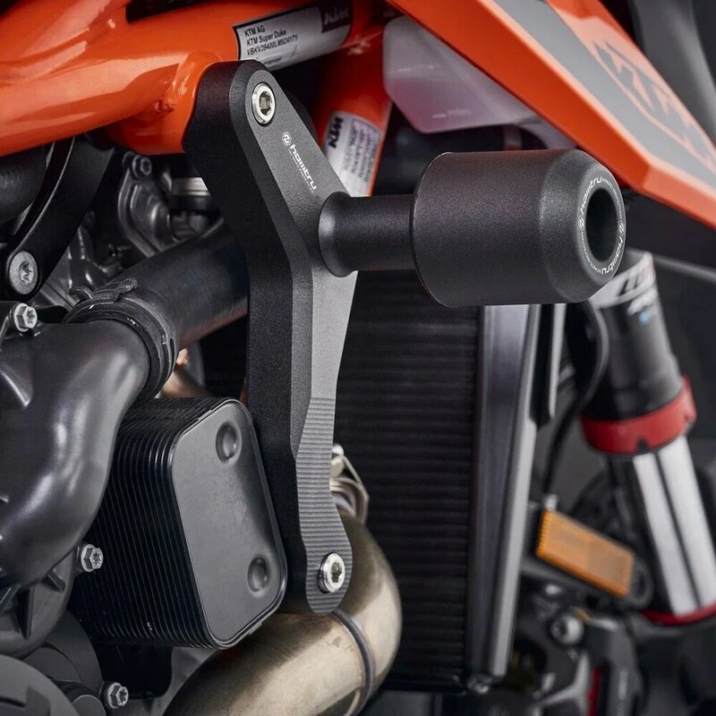 ตัวเลื่อนเฟรมมอเตอร์ไซค์ป้องกันการกระแทกสำหรับ KTM 1290 Super Duke r/evo 2020 2021 2022 2023