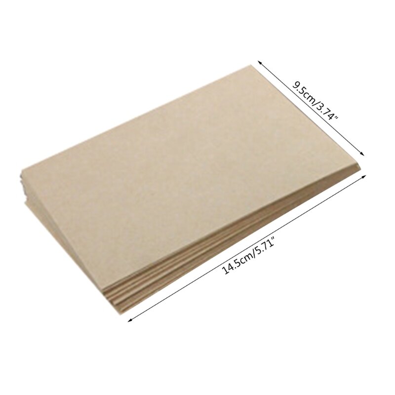 50 листов чистых бумажных карточек для изготовления поздравительных открыток, открыточная бумага, Прямая поставка