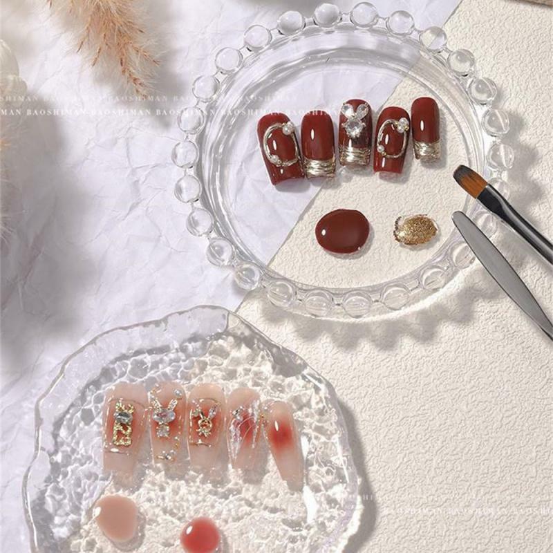 Painted Plate Minimalist Easy To Mix And Match Colors Multifunction Convenient Leading The Fashion Curve Creative Manicure