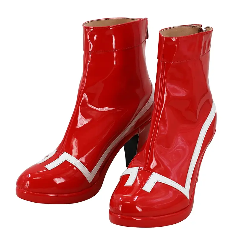 حذاء أحمر تأثيري من دارلينج في فرانكس ، صفر رمز 002 ، كعب عالي ، مخصص ، أي حجم