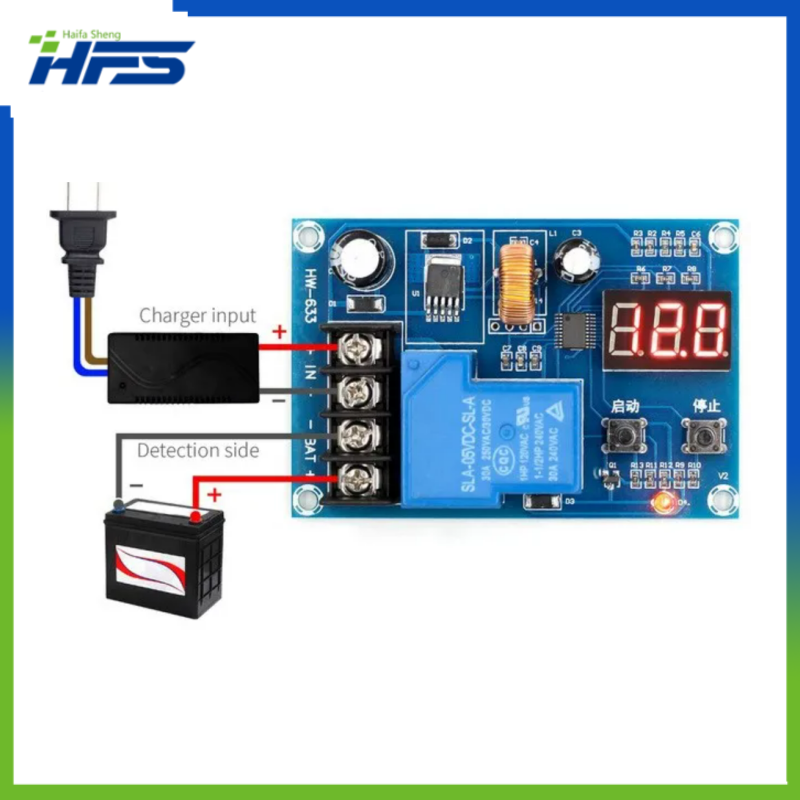 Модуль управления зарядным устройством XH-M604, зарядка литиевого аккумулятора, плата защиты переключателя, хранилище постоянного тока 6-60 в
