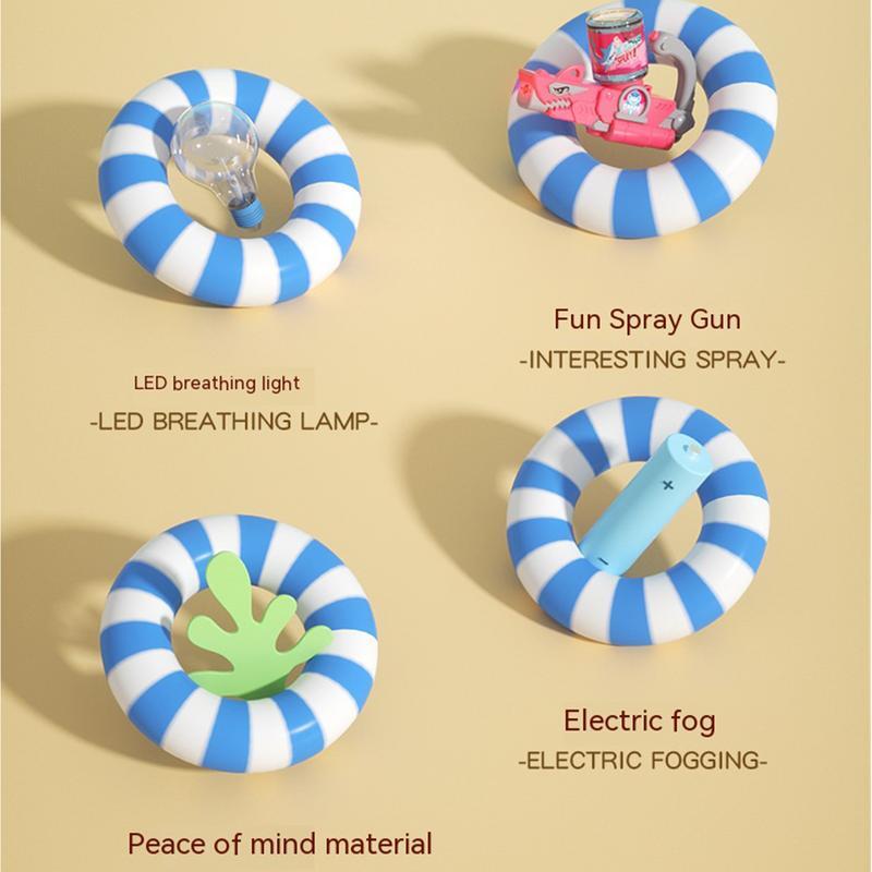 Jouet lumineux électrique en forme de requin pour garçons, jouets d'été interactifs, jeu d'eau créatif, extérieur, piscine, fêtes