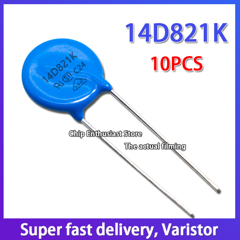 10PCS Varistor 14D271K 271KD14 In Line Varistor Diameter 14MM DIP-2 270V
