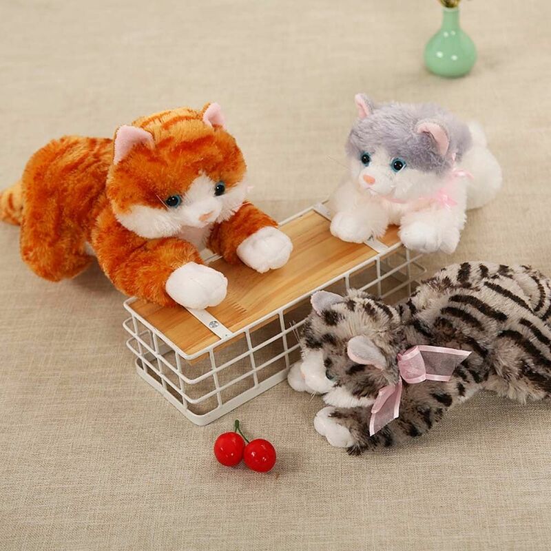 Игрушка, украшение для дома, диванная подушка, плюшевая подушка, имитация кошки, мягкие игрушки, кошка, плюшевая кукла