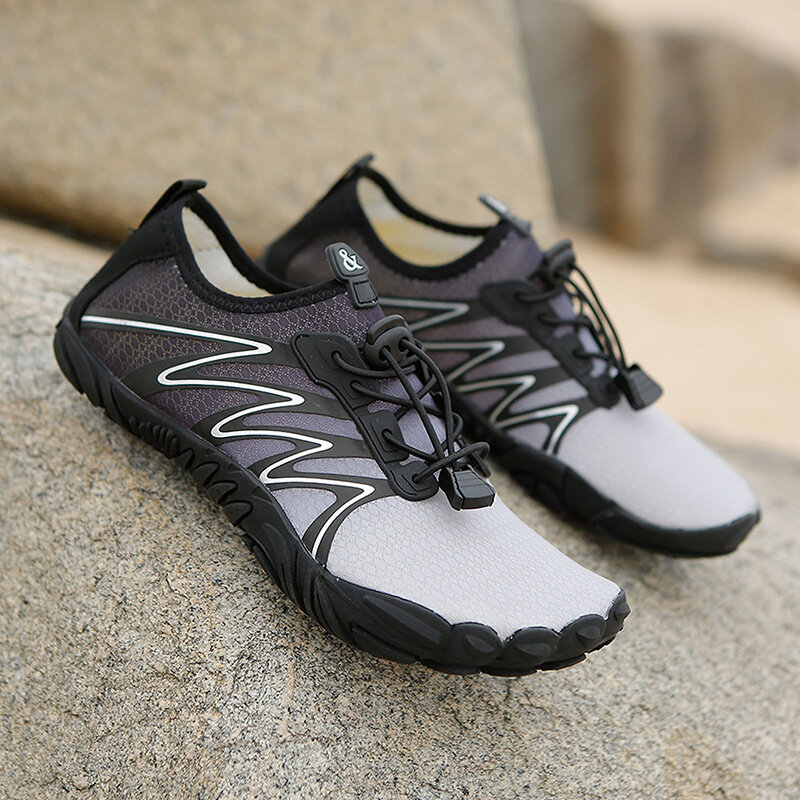 Unisex boso męskie buty plażowe wodne buty górskie Upstream Walking Trekking buty do wody pływanie antypoślizgowe szybkie suszenie River Sea