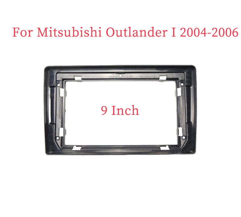 إطار متعدد الوسائط للسيارة لميتسوبيشي Outlander I-، 9 بوصة ، راديو ، لوحة عدادات ، لوحة عدادات ، Fascias