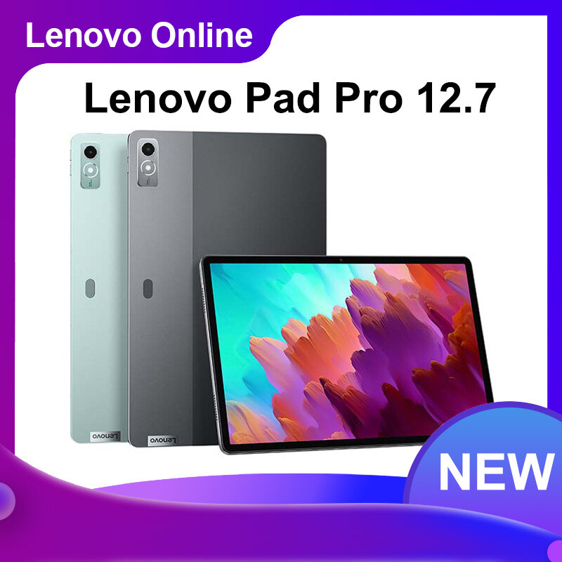 Produk baru asli Lenovo Xiaoxin Pad Pro 12.7 2023 Snapdragon 870 2944 × 1840 144Hz 8G + 128G/256G 10200mAh pengenalan wajah