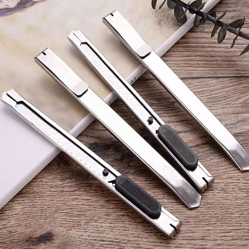 10 pz/Set coltello multiuso pacchetto aperto pratico fai da te arte ufficio strumento di apprendimento strumento di cancelleria tagliacarte 10/20 pz lama opzionale