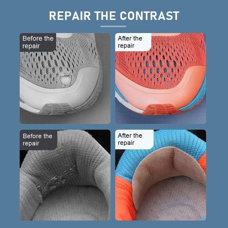 Heel Protector hole repair Lined Anti-Wear Shoe Patch Vamp Repair Sticker Subsidy Sticky Shoes Heel Foot Care Tool