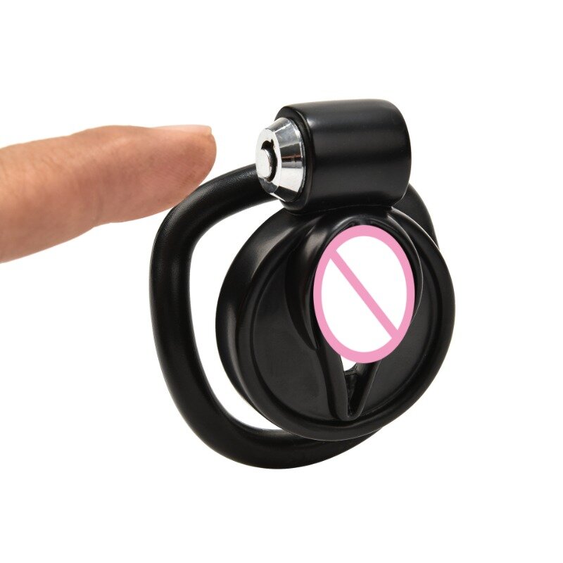 2024 nuova simulazione rosa Vagina Chastity Lock maschio ABS Cook Lock con anelli di 4 dimensioni giocattolo erotico alternativo per adulti Cook Cage.