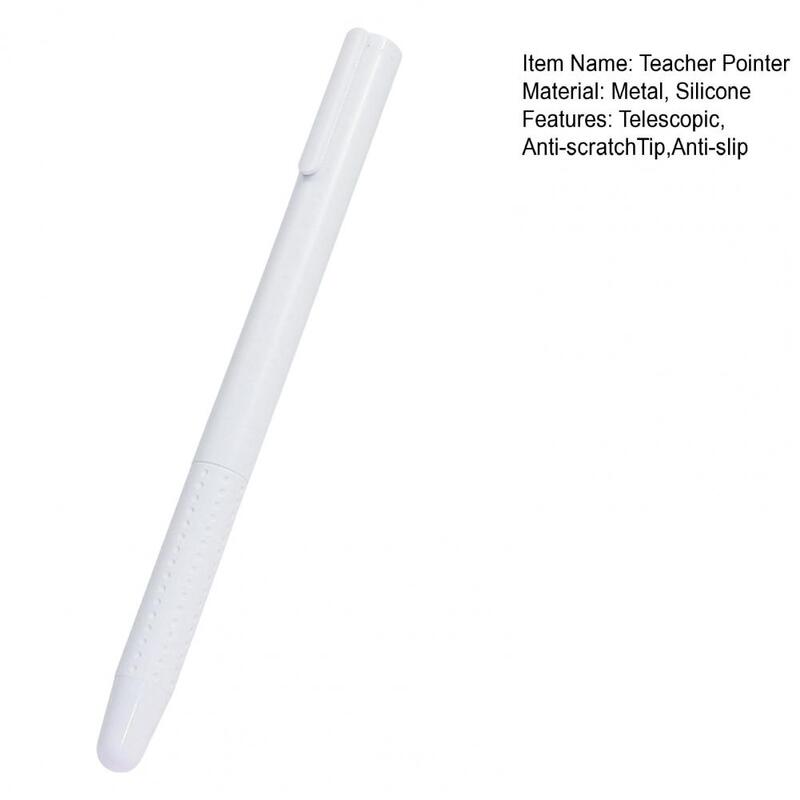 Pince à stylo portable anti-rayures télescopique pour tableau blanc, pointeur pour enseignant, anciers universel pour déterminer les irritations, fournitures de chambre pour présentateur
