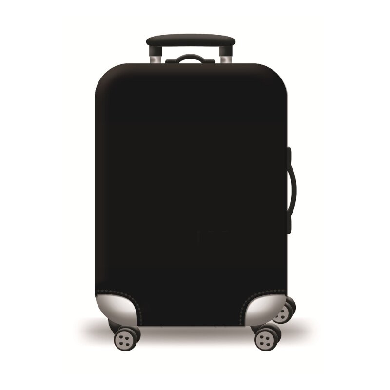 E74B pogrubiony elastan ochraniacz na walizkę bagaż elastyczny rękaw ochronny osłona pyłoszczelna do walizki 18-32 cali odporna