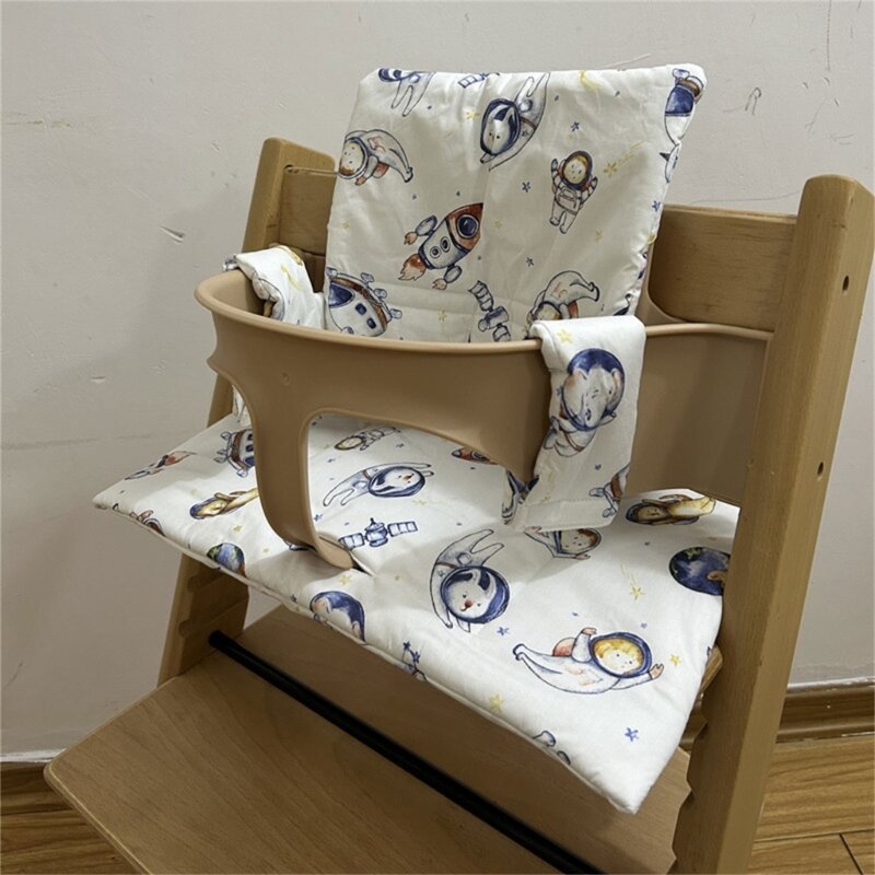 Almofada para cadeira bebê à prova d'água e à prova vazamentos, perfeita para cadeiras altas crianças pequenas