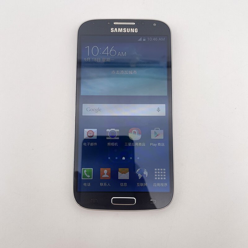 Samsung-Galaxy S4 I9500 Smartphone, Usado, 3G Octa-Core, 5.0 ", 2GB de RAM, 16GB ROM, Câmera 13MP, NFC, Android, Original