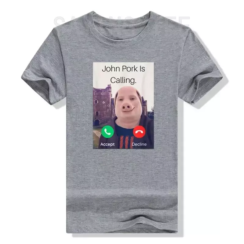 NO.2A1334 футболка с рисунком смешной свиньи и надписью на звонки, топ, уличная мода, Модный женский подарок