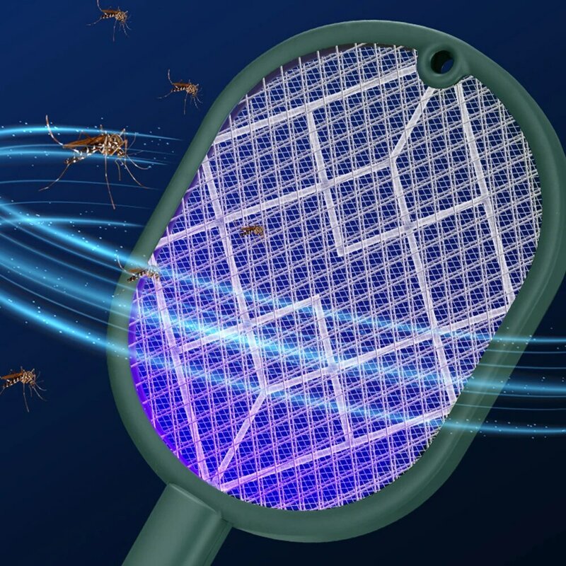 Электрическая ловушка для комаров 2-в-1, ловушка для мух, искусственная USB перезаряжаемая зеркальная ловушка для мух для дома