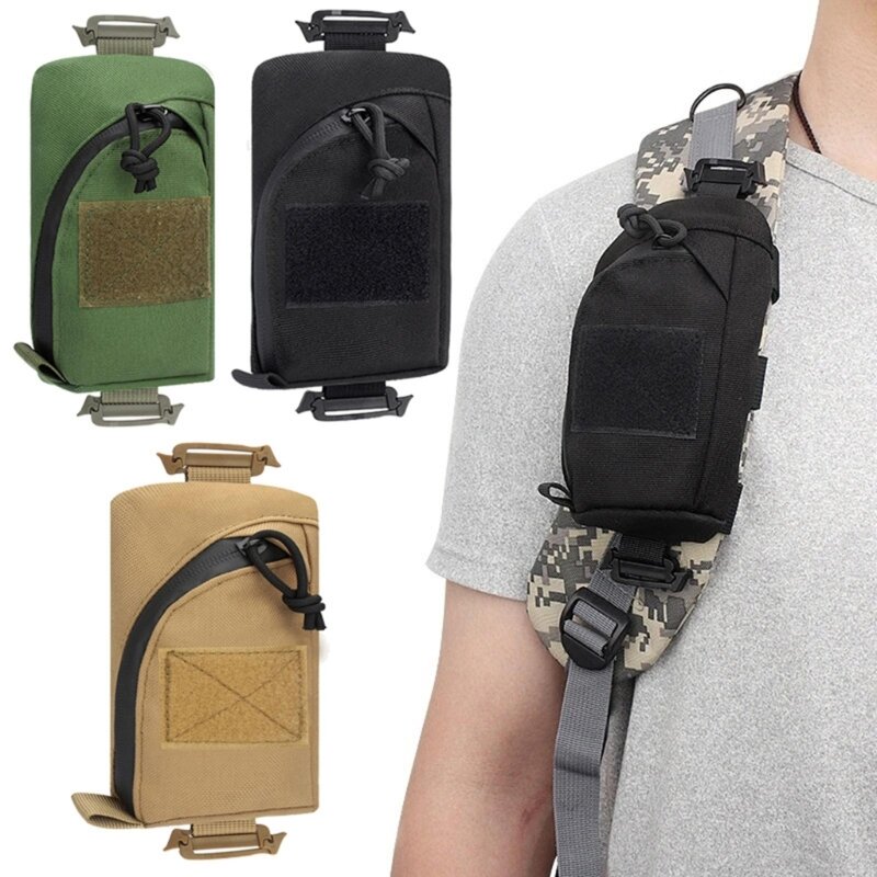 지퍼 클로저 싱글 라이플 매기 포켓 유틸리티 가제트 허리 도구 가방 안장 가방