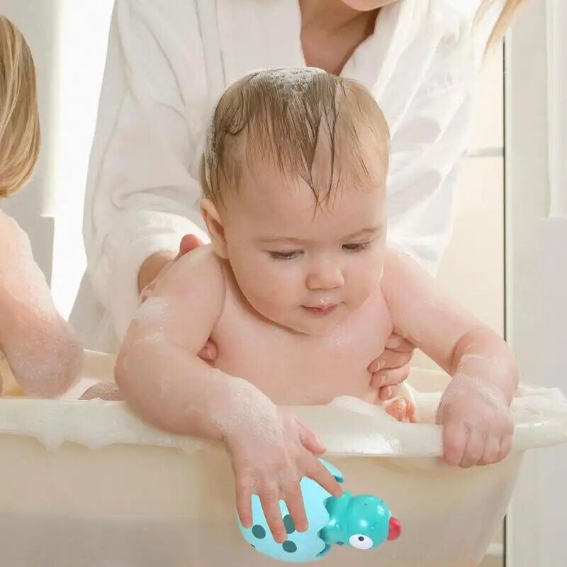 Mainan mandi ayam mainan bak mandi berbentuk telur dinosaurus/anak ayam semprotan air semprotan Pancuran kamar mandi semprotan air mainan untuk