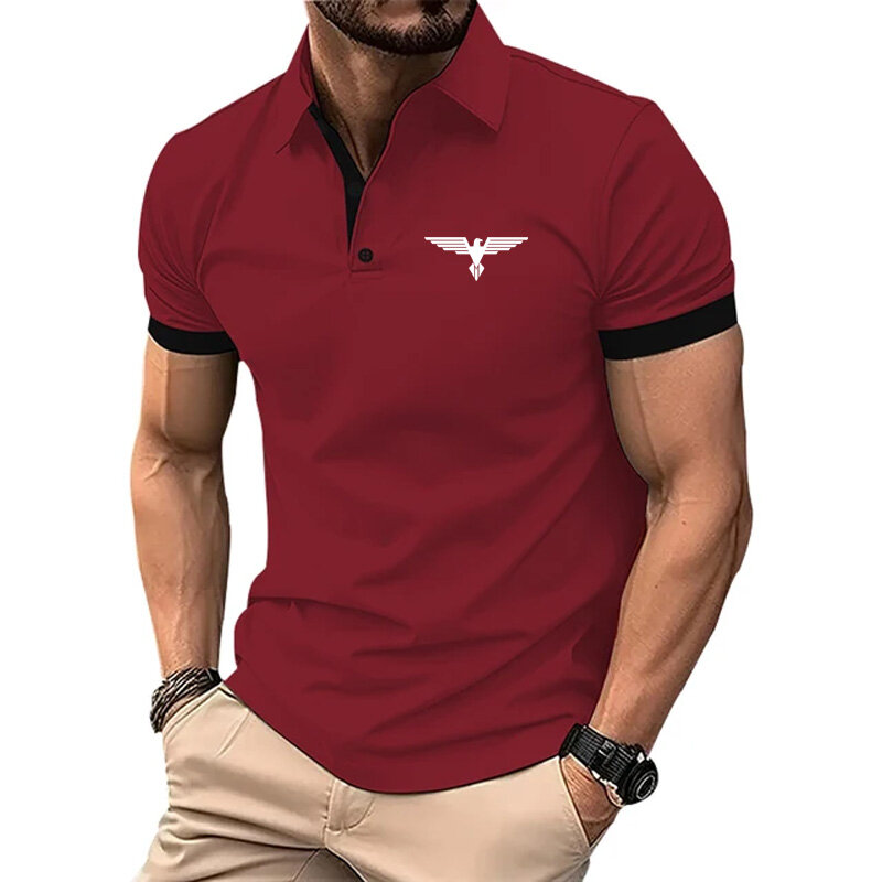 Koszulki Polo dla mężczyzn na co dzień Slim Fit męskie Polo nowa letnia moda męska odzież