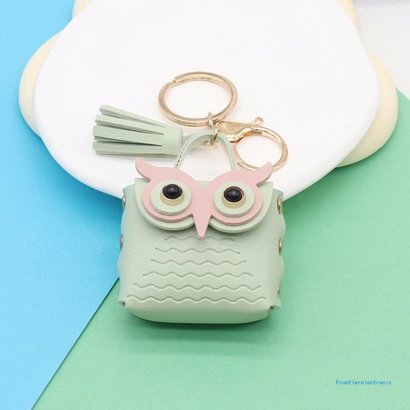 Animal Car Holder Leather Coin Purse Keychain Decoration Accessories DropShipping